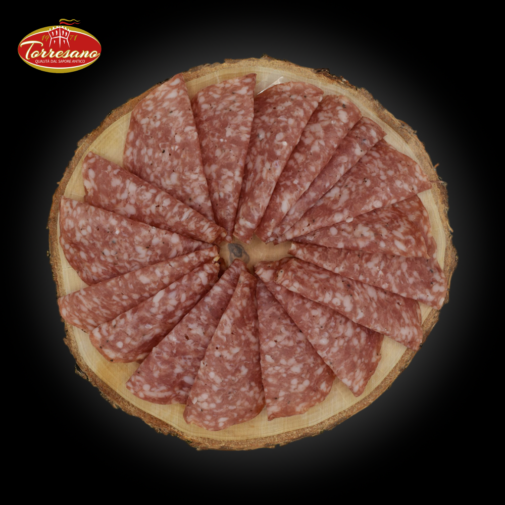 SOPRESSA NOSTRANA SENZA AGLIO STAGIONATA +45 GG 2 KG CT 6 PZ