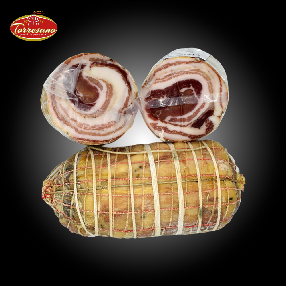 PANCETTA ARROTOLATA MINI KG 1.5 CT 6 PZ